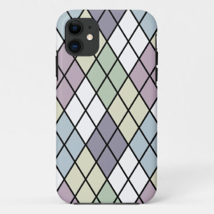 Pastel Diamonds Argyle Case-Mate iPhone Case