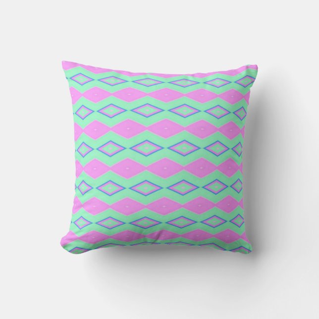 Pastel Diamonds Cushion (Front)