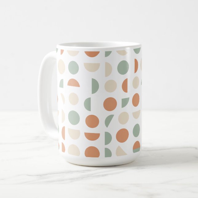 Pastel Dotted  Coffee Mug (Front Left)