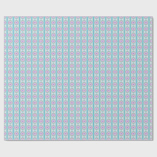 Pastel Dream Boho Geometric Kaleidoscope Wrapping Paper