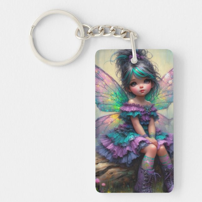 Pastel Dream Fairy Key Ring (Front)