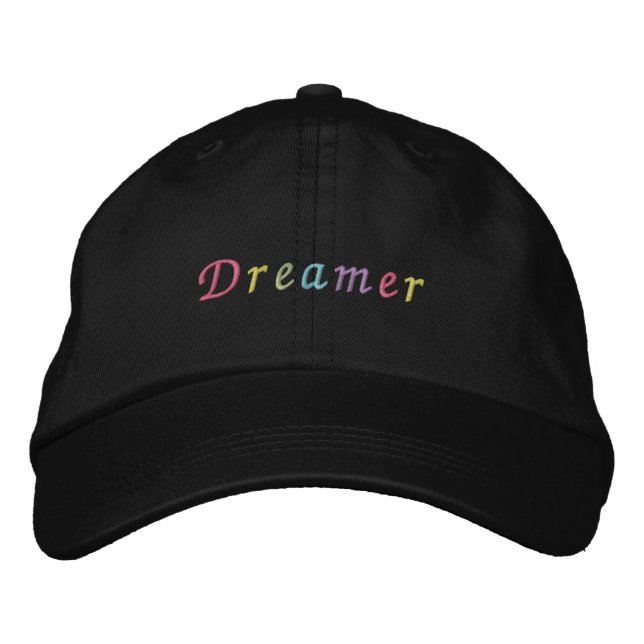 Pastel Dreamer Embroidered Hat (Front)