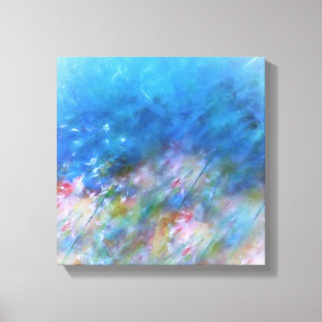 Pastel Dreamscape Canvas Print (Front)