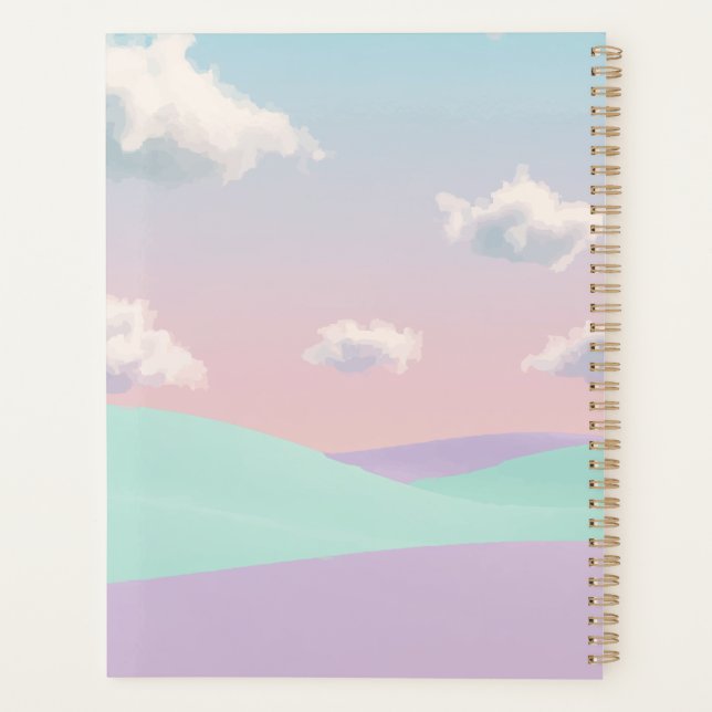 Pastel Dreamscape Planner (Back)