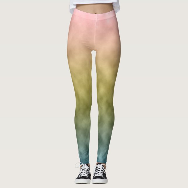 Pastel Drift Leggings (Front)