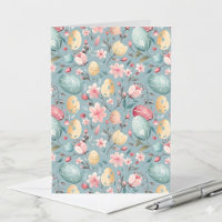 Pastel Easter Blooms Decorative Note