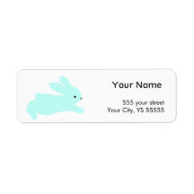 Pastel Easter Bunny in the Grass Graphic