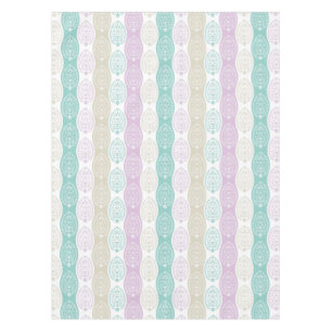 Pastel Easter Egg Pattern – Spring Holiday Design Tablecloth