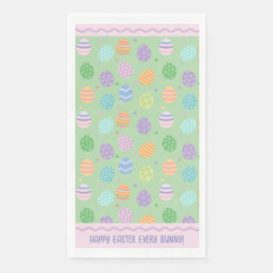 Pastel Easter Egg Set Paper Napkin