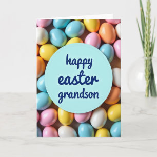 Pastel Easter Eggs Pattern Card