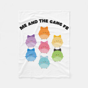 Pastel Easter Funny Homies Meme Cute By Fleece Blanket