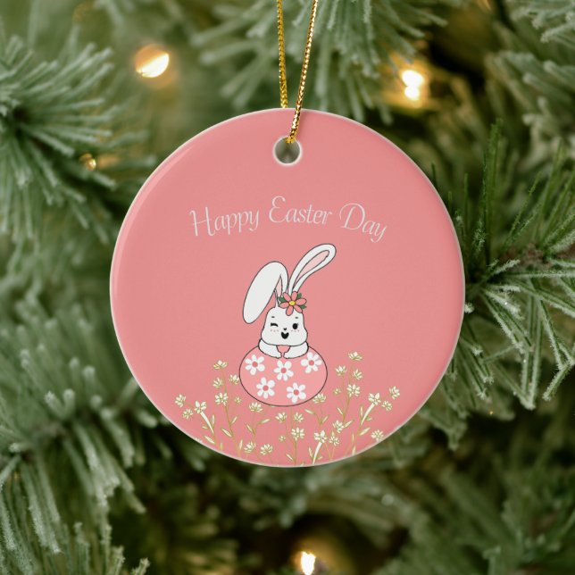 Pastel Easter Ornament - Personalised & Festive (Tree)