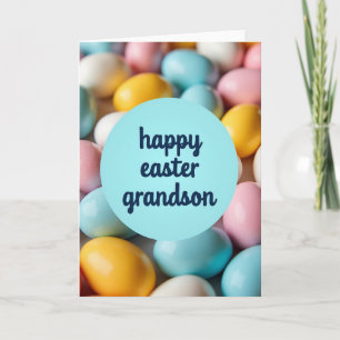Pastel Egg Happy Easter Card