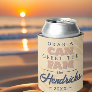 Pastel Family Reunion quote designed Can Cooler