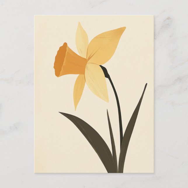 Pastel Flora in Stillness #109 Postcard (Front)