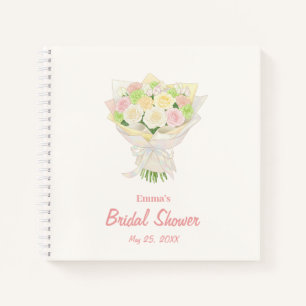 Pastel Floral Bridal Shower – Japanese-Asian Notebook