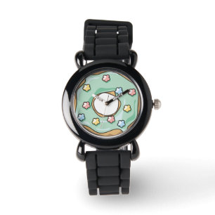 Pastel Floral Doughnut Watch