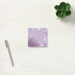 Pastel Floral Frame Post-it Notes