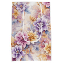 Pastel Floral Gift Bag For Her