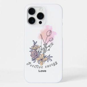 Pastel Floral iPhone 16 Case – Aesthetic Soft Matt