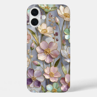 Pastel Floral iPhone Case Elegant Flower Design