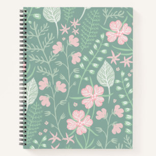 Pastel Floral  Notebook