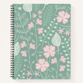 Pastel Floral  Notebook