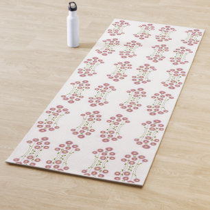 Pastel Floral  Yoga Mat