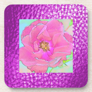 Pastel Flower -Design 2 Coaster