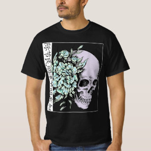 Pastel Flower I Skull I Aesthetic Art I Japanese A T-Shirt