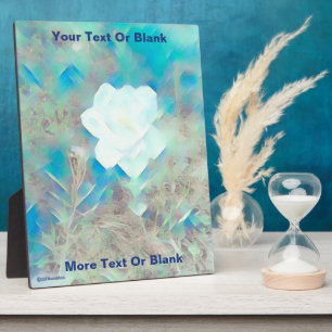 Pastel Flower Plaque