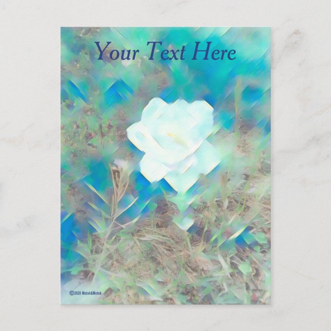 Pastel Flower Postcard (Front)