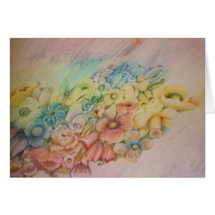 Pastel flowers