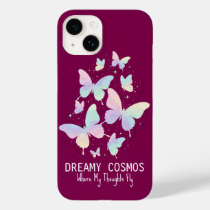 Pastel Galaxy Butterflies Dreamy Aesthetic Case-Mate iPhone 14 Case
