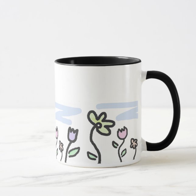 Pastel Garden Mug (Right)