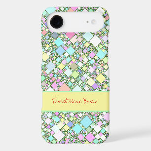 Pastel Geometric Abstract Background Personalised