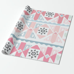 Pastel Geometric Gift Wrap