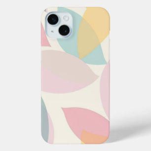 Pastel Geometric Pattern colourful  iPhone 15 Mini Case