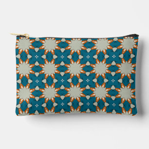 Pastel Geometric Pattern – Soft Abstract Color Accessory Pouch