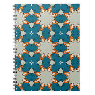Pastel Geometric Pattern – Soft Abstract Color  Notebook