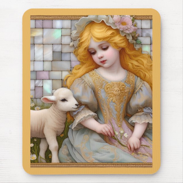 ~ Pastel Girl Piglet ~ Mousepad (Front)