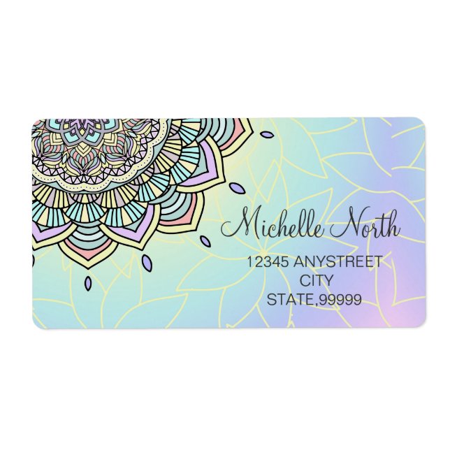 Pastel Glow Mandala ID359 (Front)