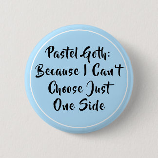 Pastel Goth 6 Cm Round Badge