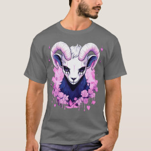 Pastel Goth  Baphomet Creepy Kawaii Goat Menhera T-Shirt