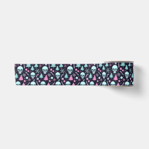Pastel Goth Christmas Satin Ribbon