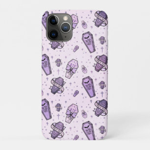 Pastel Goth Coffins Pattern Case-Mate iPhone Case