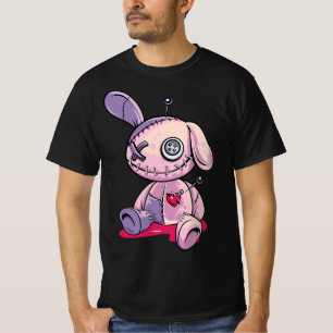 Pastel Goth Creepy Voodoo Doll Cute Aesthetic Doll T-Shirt