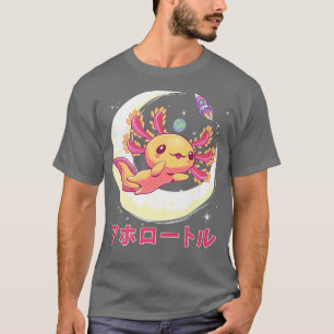 Pastel Goth Cute Axolotl Kawaii Japanese Anime Aes T-Shirt