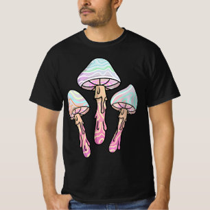 Pastel Goth Dripping Mushrooms  T-Shirt