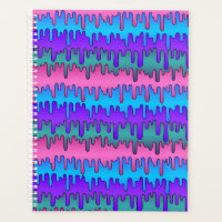 Pastel Goth Emo Scene Drippy Pattern